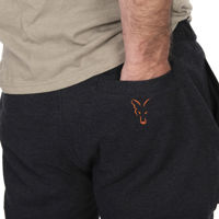 Fox Collection Black/Orange Sherpa Joggers